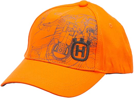 baseball-cap-pioneer-saw-orange-husqvarna